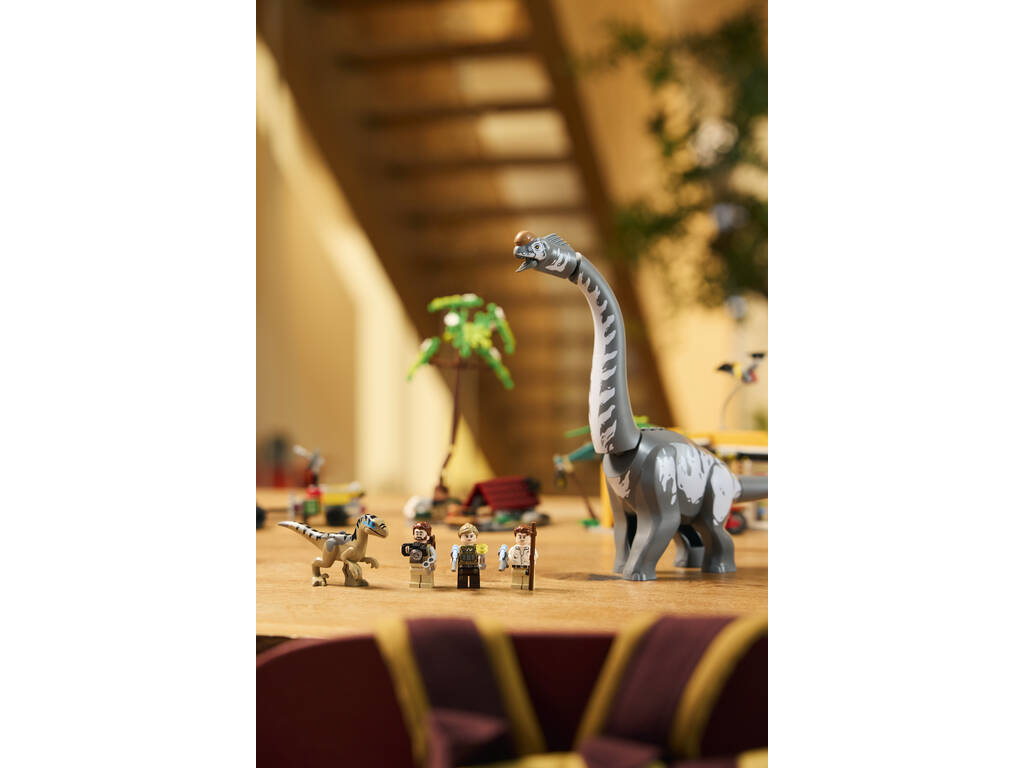 Lego Jurassic World Rebirth Mission de suivi : Raptor et Titanosaurus