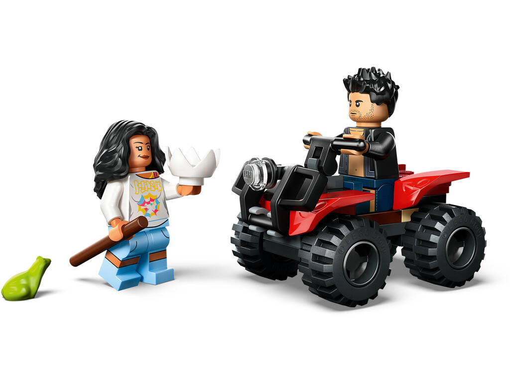 Lego Jurassic World Rebirth Fuga lungo il fiume e T. Rex a caccia
