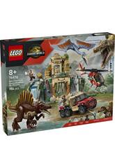 Lego Jurassic World Rebirth Mission aérienne : Spinosaurus et Quetzalcoatlus