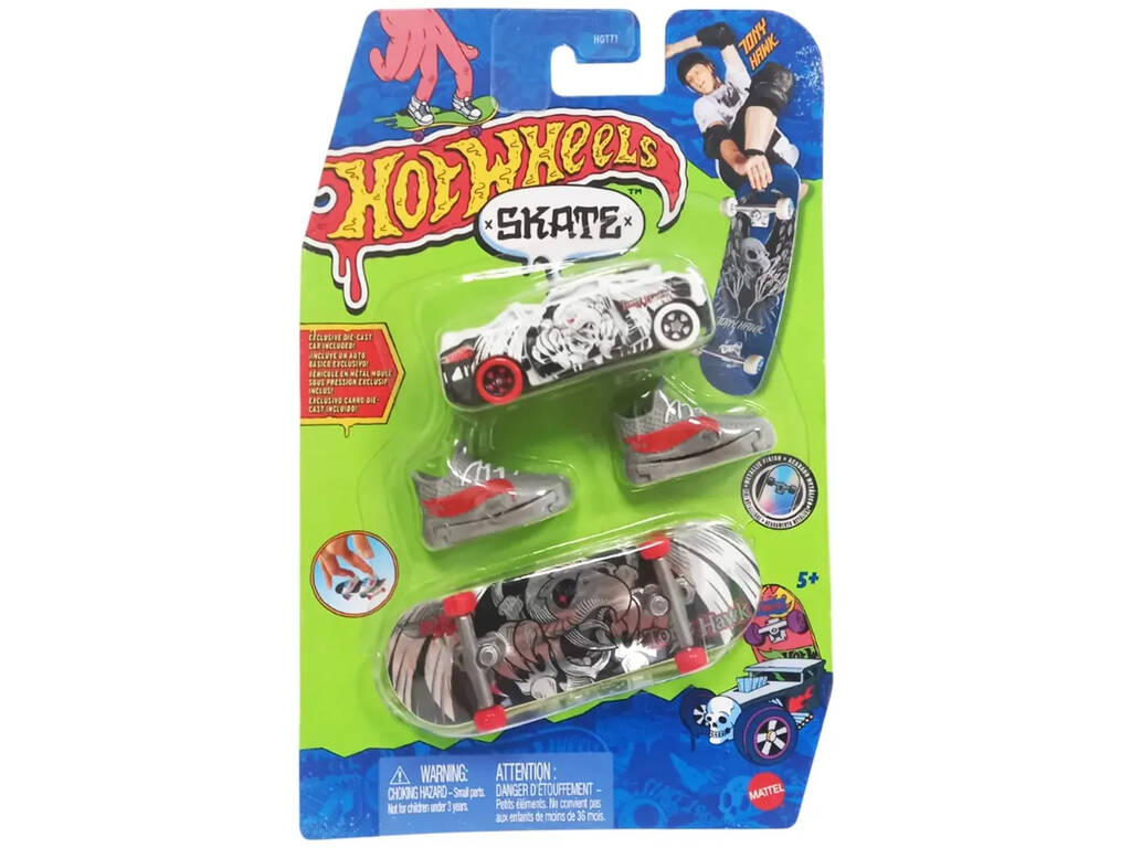 Hot Wheels Skate Pack Auto e Skate