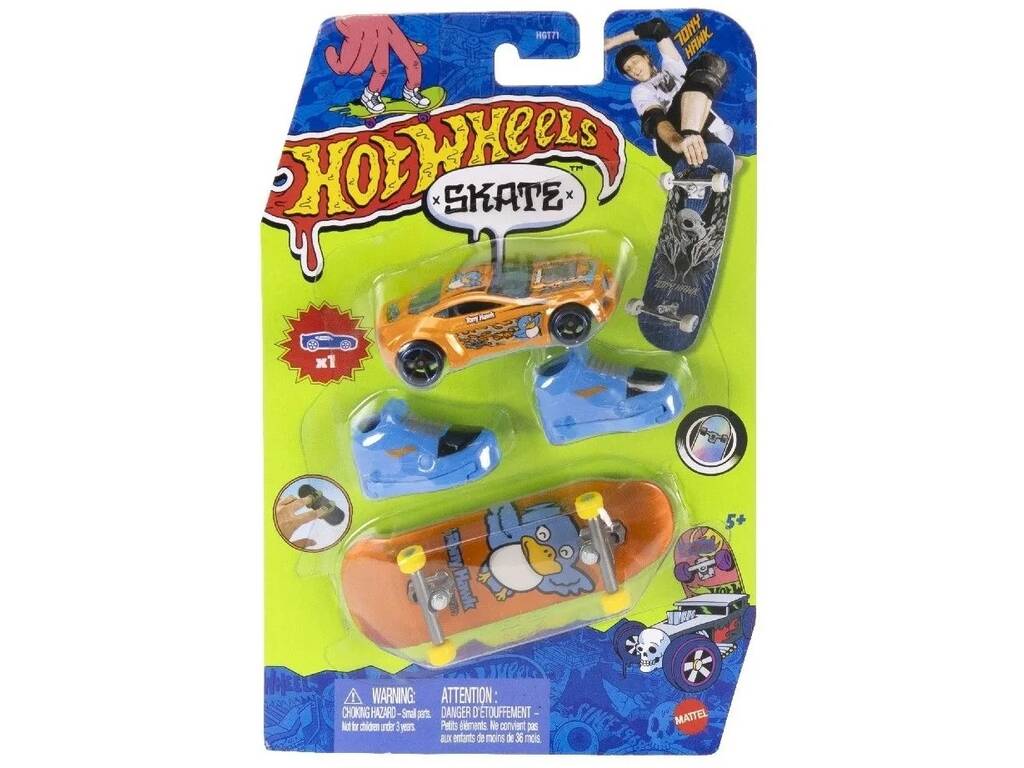 Hot Wheels Skate Pack Auto e Skate