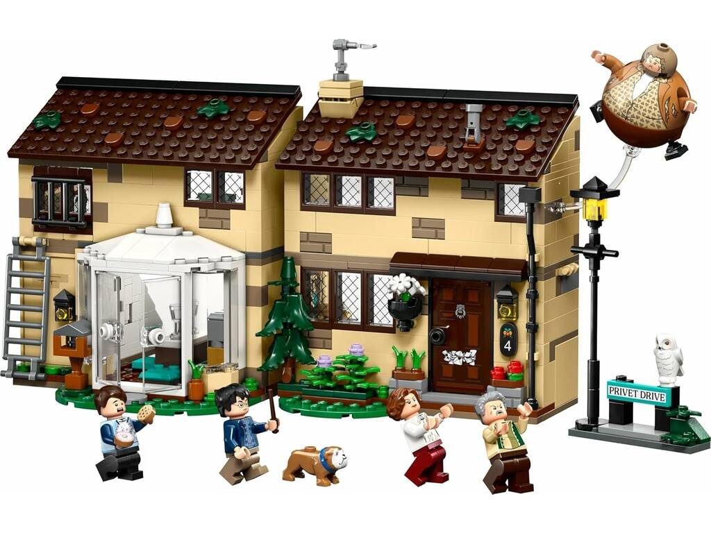 Lego Harry Potter Privet Drive Visita di zia Marge
