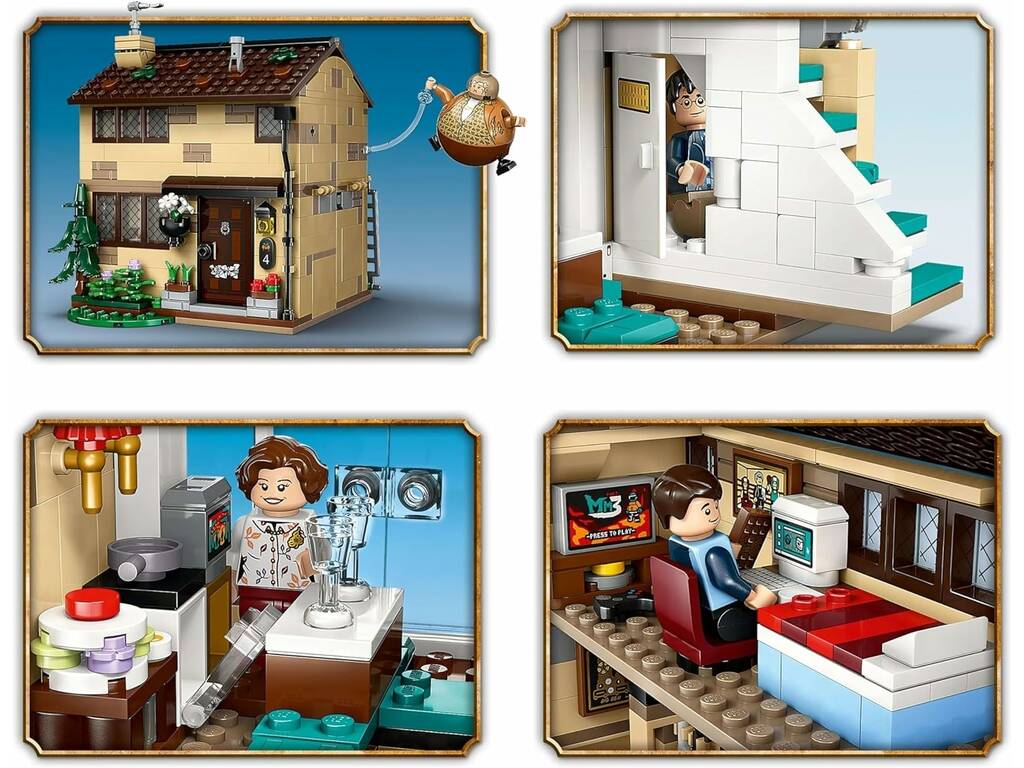 Lego Harry Potter Privet Drive Visita di zia Marge
