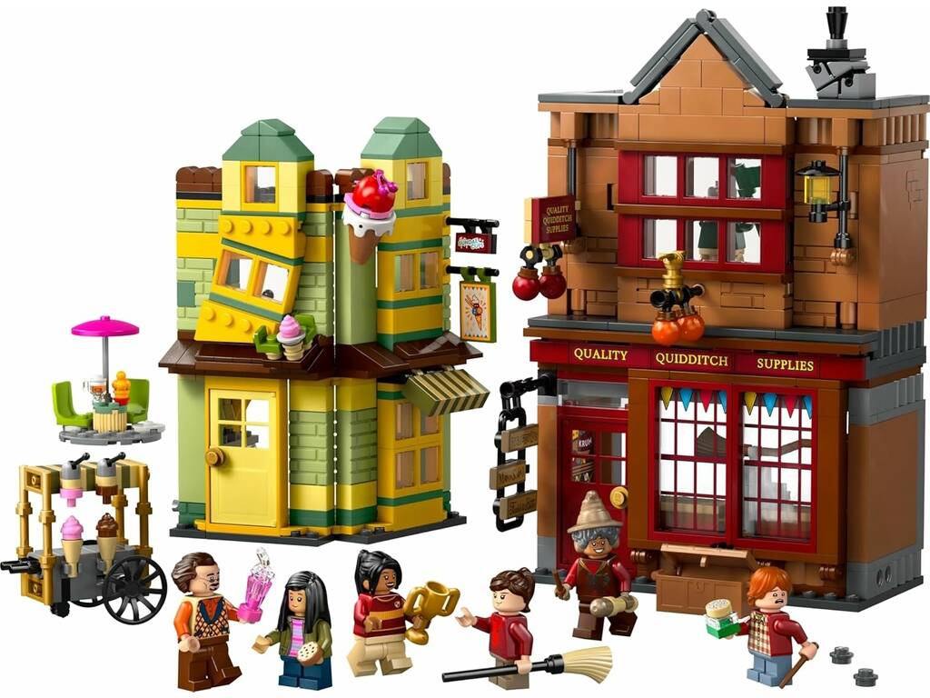 Lego Harry Potter Artigos de Qualidade para Quidditch e Geladaria