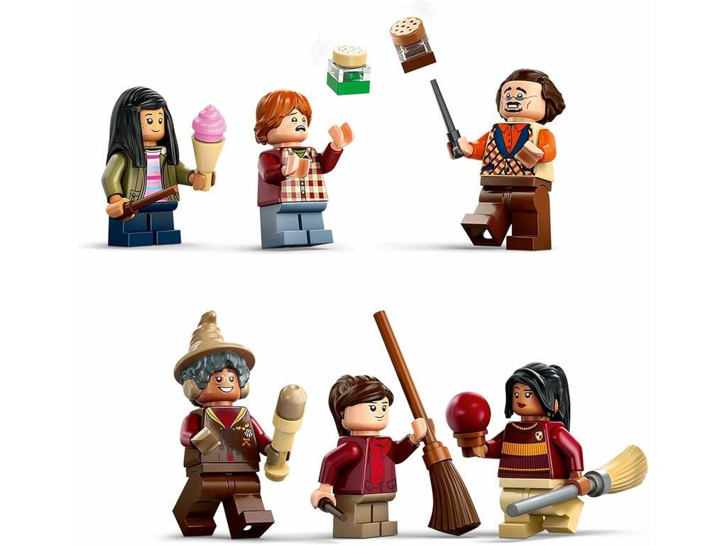 Lego Harry Potter Artigos de Qualidade para Quidditch e Geladaria