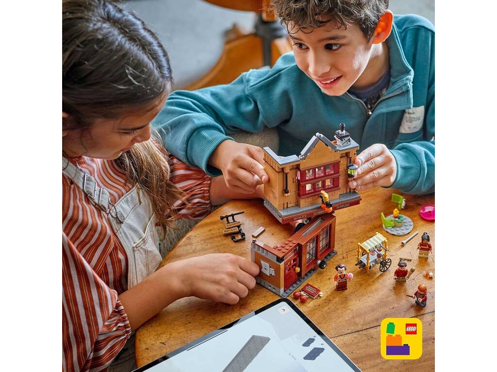 Lego Harry Potter Artigos de Qualidade para Quidditch e Geladaria