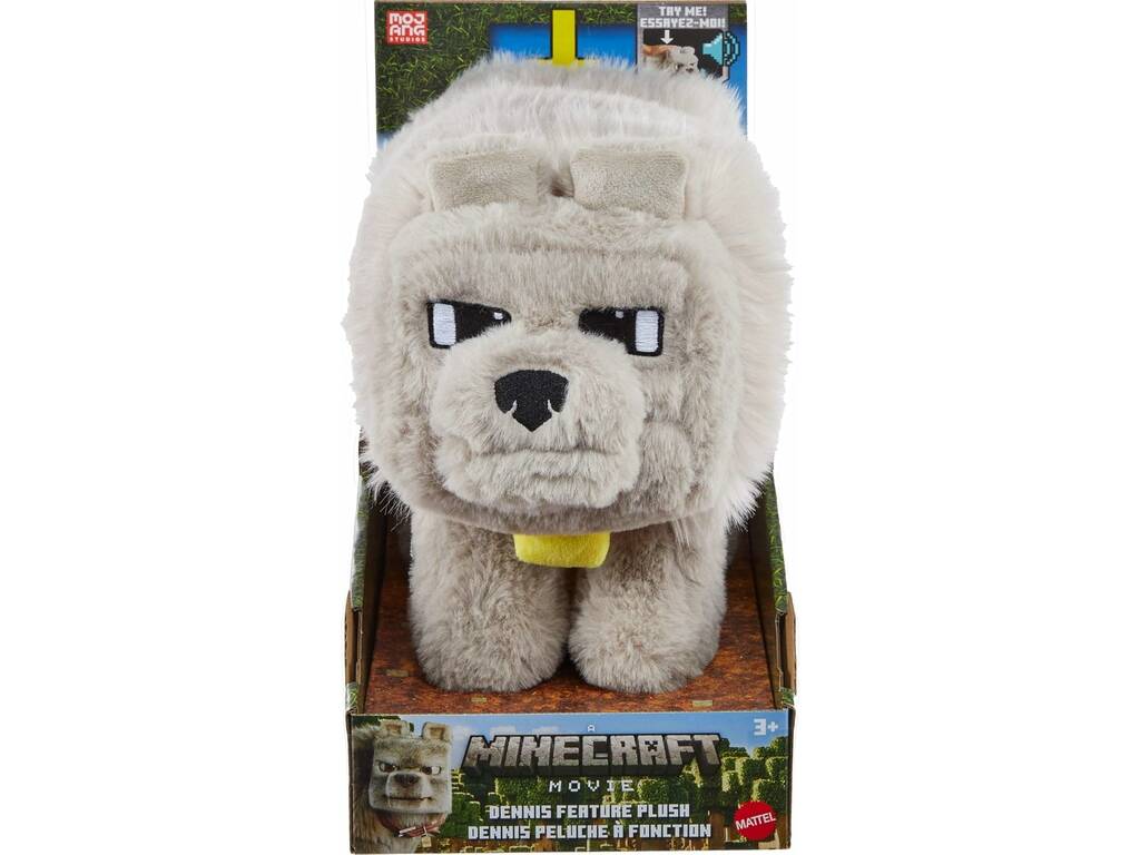 Minecraft Peluche Dennis con Suoni