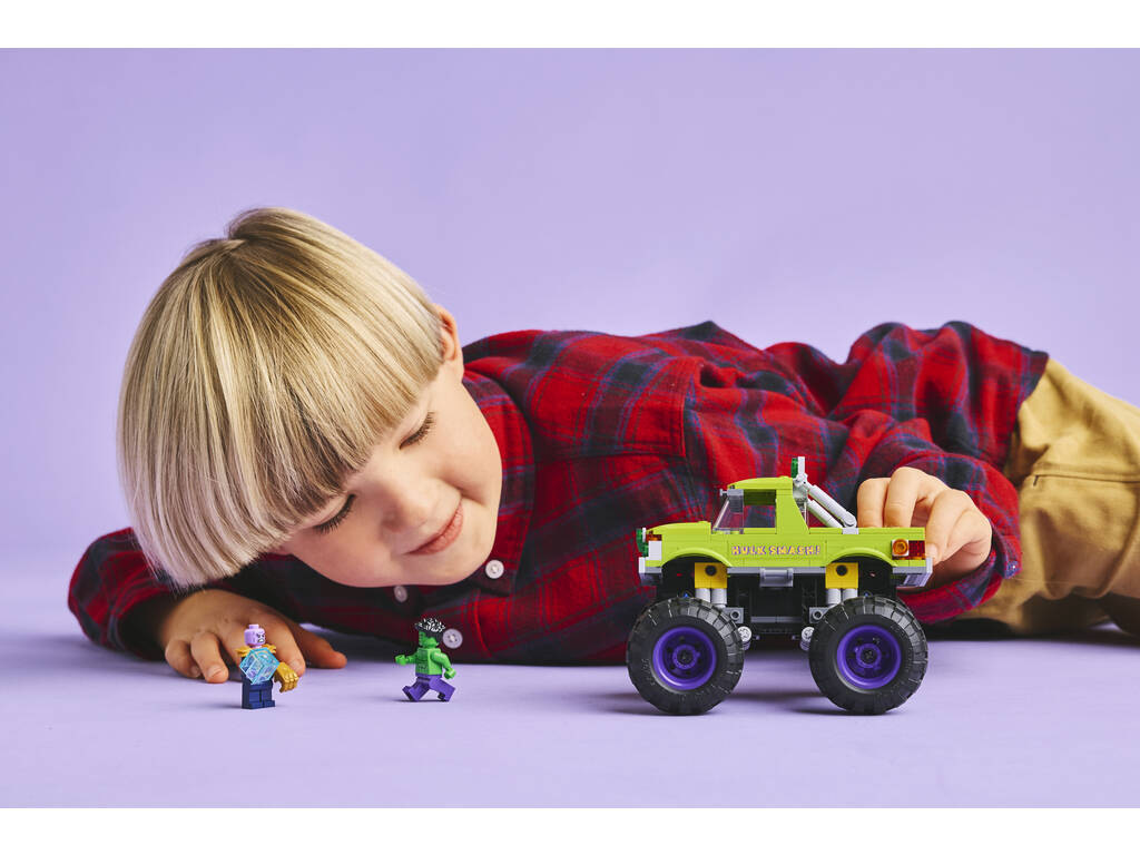 Lego Marvel Camion di Hulk VS. Thanos