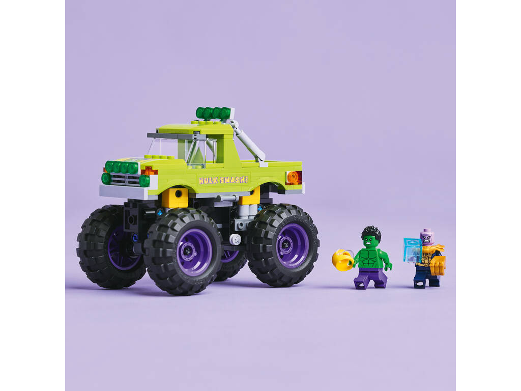 Lego Marvel Camion di Hulk VS. Thanos