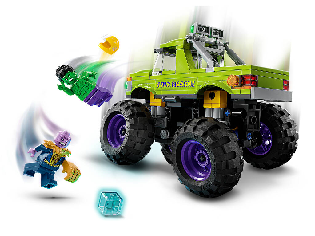 Lego Marvel Camion di Hulk VS. Thanos