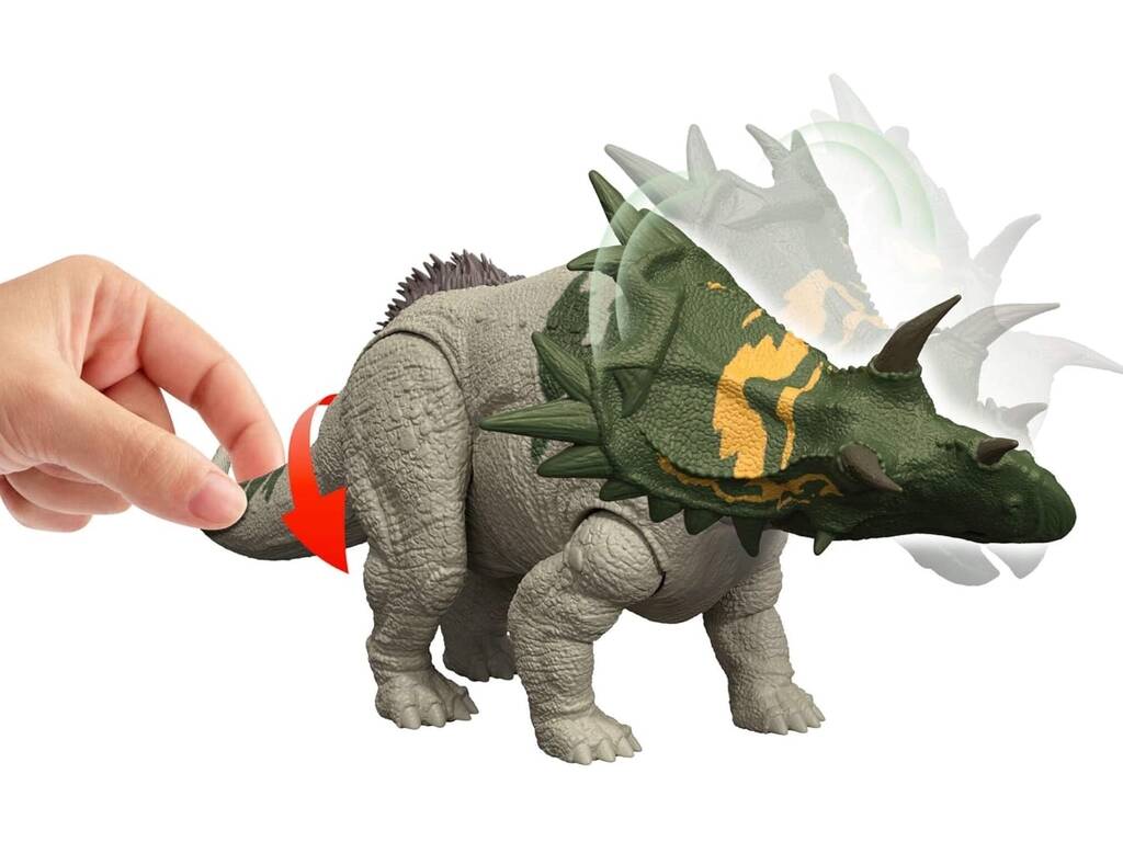 Jurassic World Rebirth Figura Spiclypeus Ruggito selvaggio