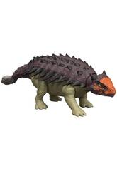 Jurassic World Rebirth Figura Ankylosaurus Rugido Selvaggio