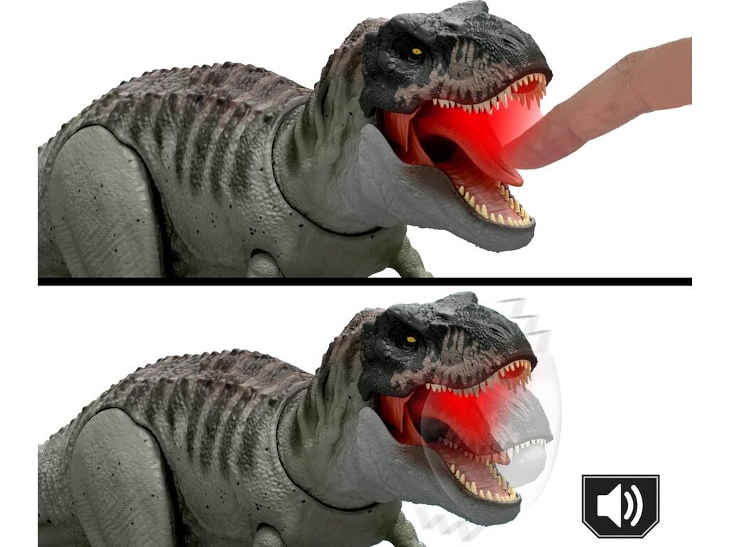 Jurassic World Rebirth Figura Tyrannosaurus Rex Potere Devastatore