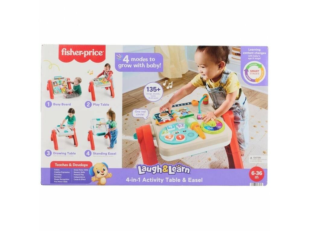 Fisher Price Ridi e impara Tavolo attività 4 in 1