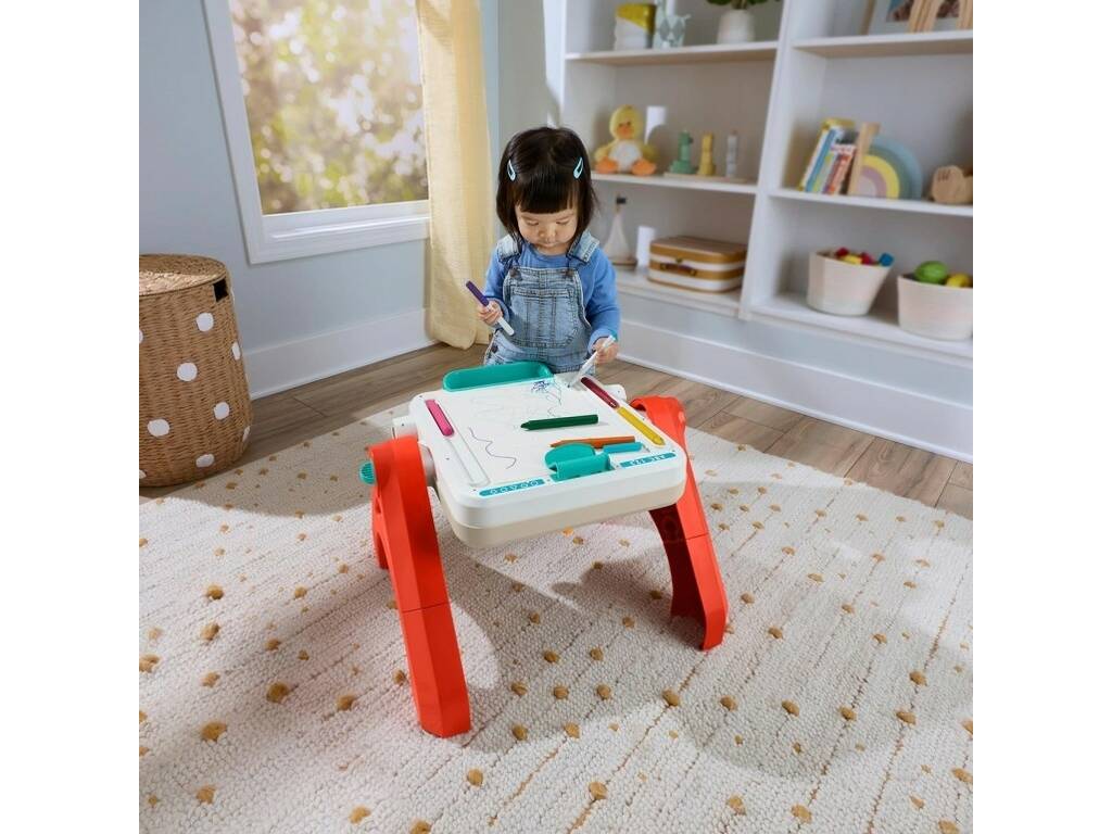 Fisher Price Ridi e impara Tavolo attività 4 in 1