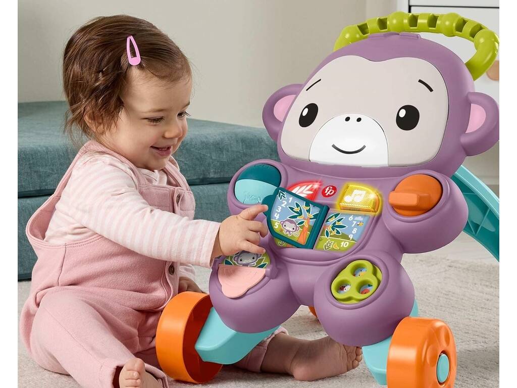 Fisher Price Girello didattico Monito Morado Primeros Pasos