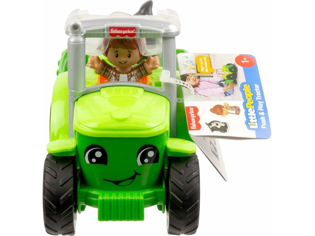 Fisher Price Little People Trattore da spingere e giocare con suoni