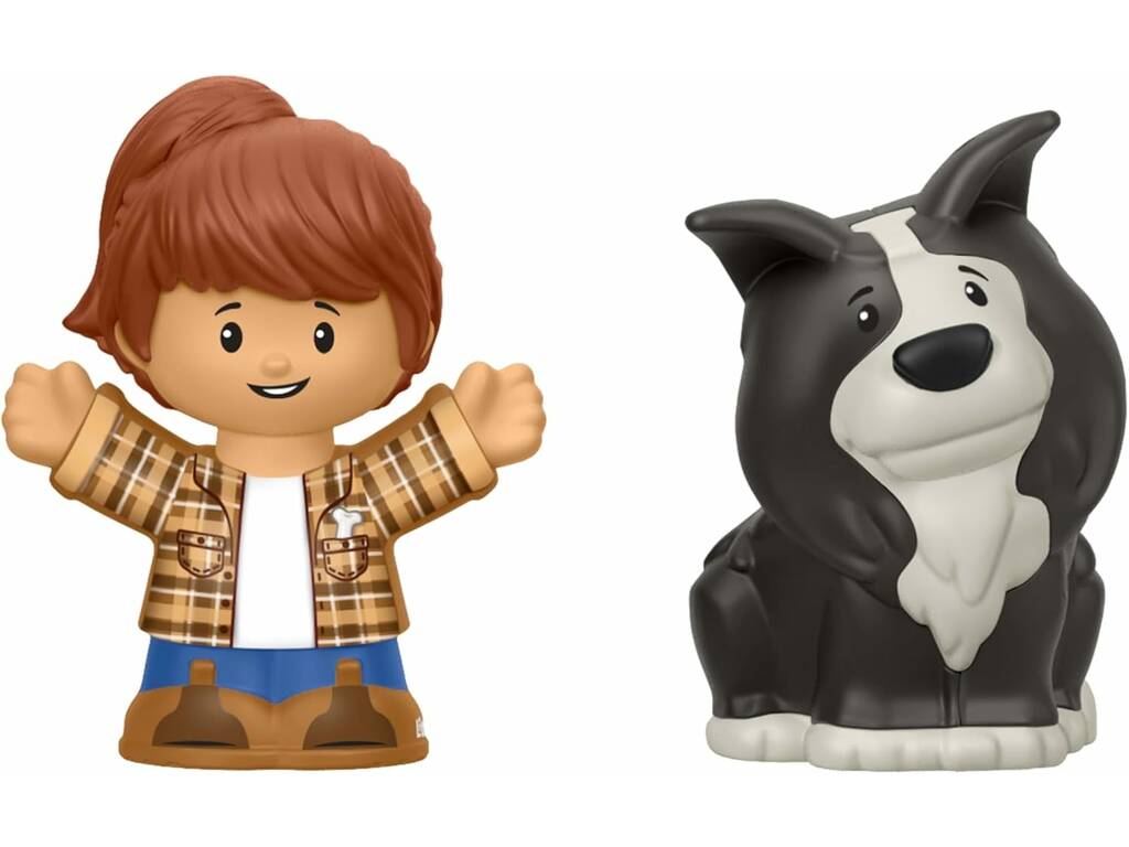 Fisher Price Little People Trattore da spingere e giocare con suoni