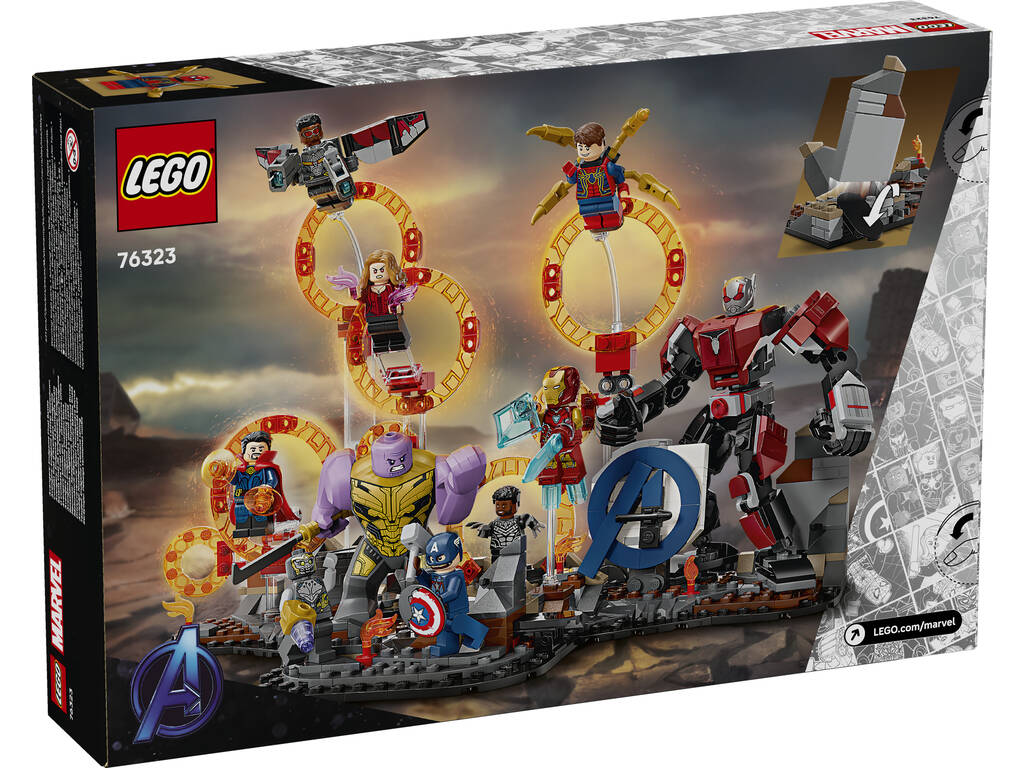 Lego Marvel Battaglia finale di Avengers End Game
