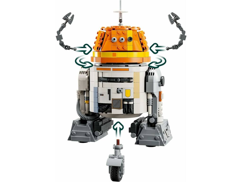 Lego Star Wars Droide astromeccanico Chopper C1-10P