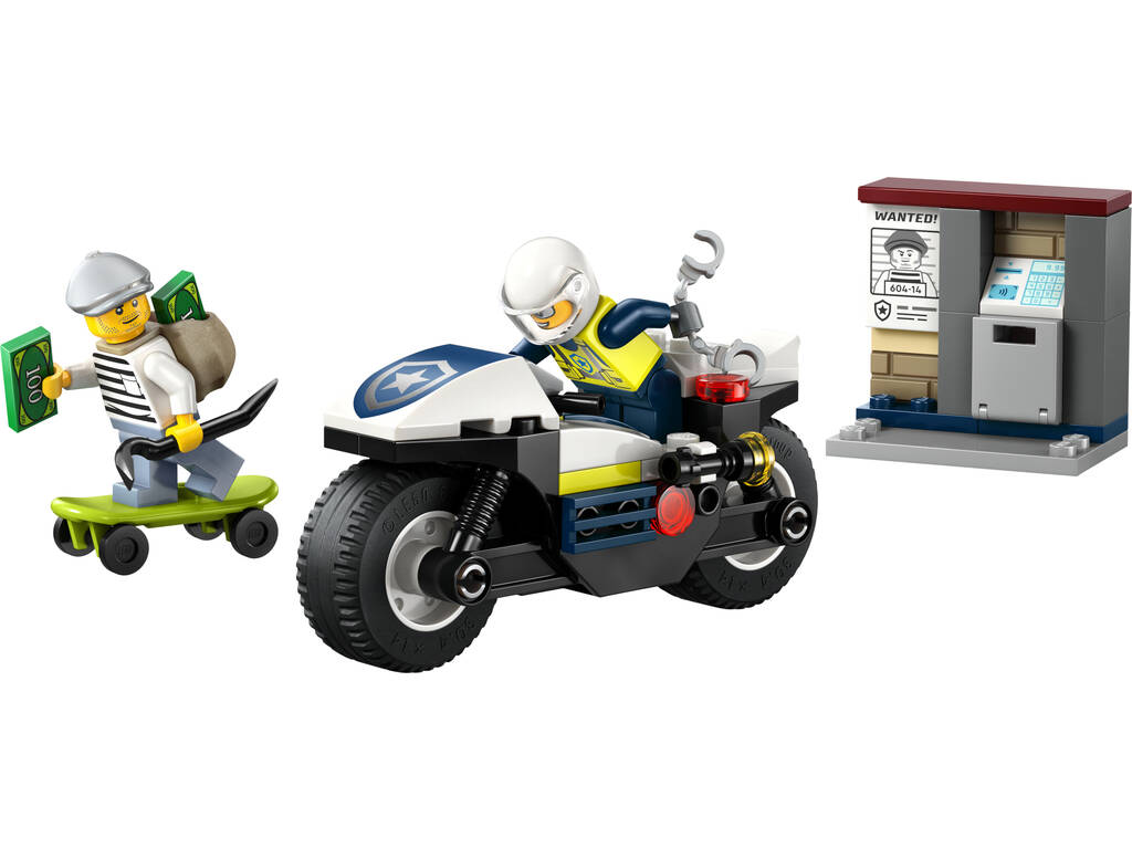 Lego City Inseguimento in moto della polizia
