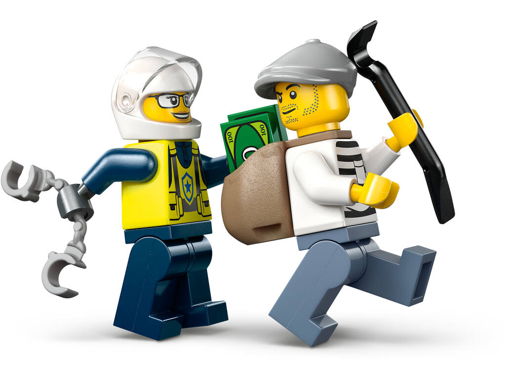 Lego City Inseguimento in moto della polizia