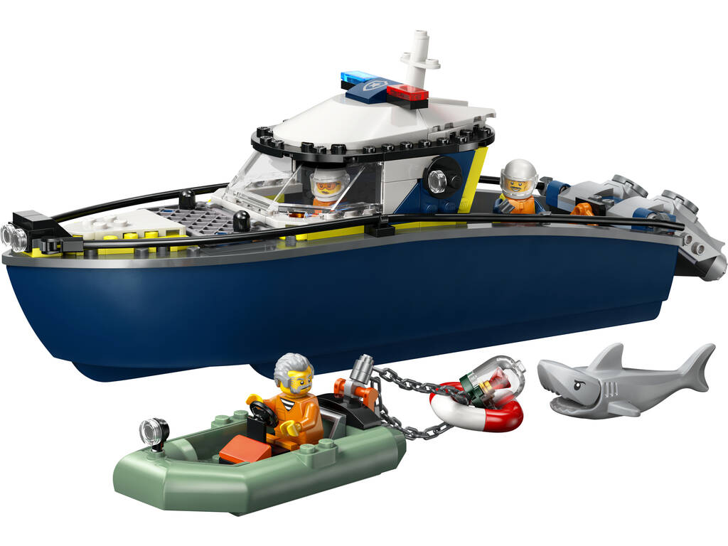 Lego City Inseguimento in barca della polizia