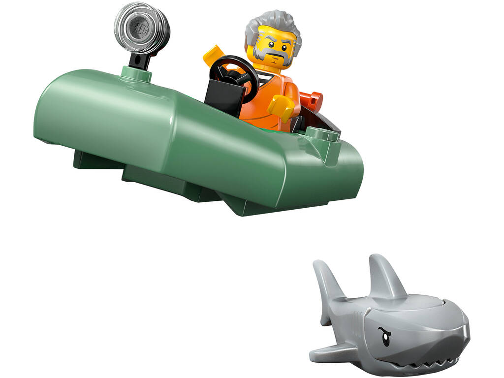 Lego City Inseguimento in barca della polizia