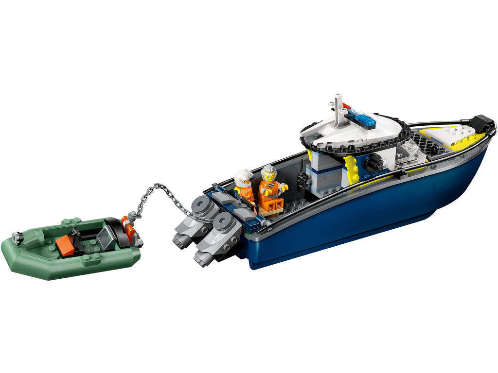Lego City Inseguimento in barca della polizia