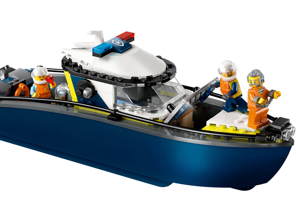 Lego City Inseguimento in barca della polizia