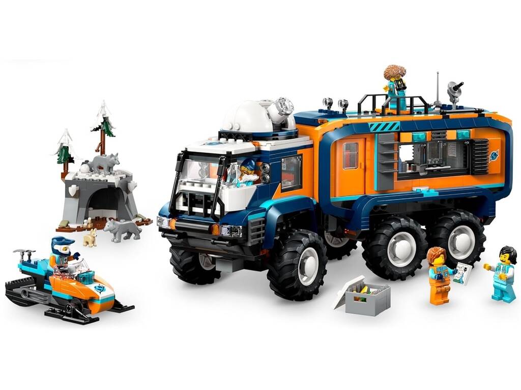 Lego City Laboratorio scientifico mobile degli esploratori artici