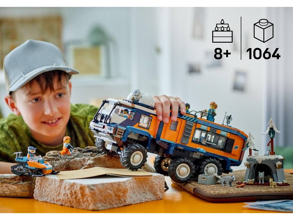 Lego City Laboratorio scientifico mobile degli esploratori artici