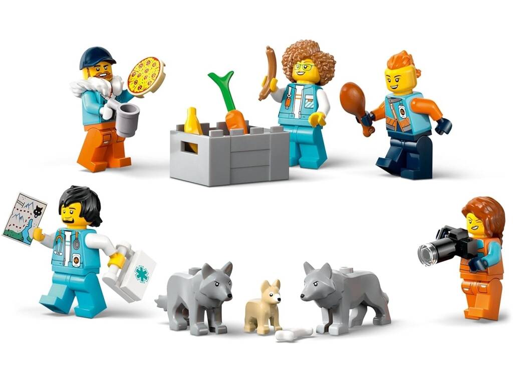 Lego City Laboratorio scientifico mobile degli esploratori artici