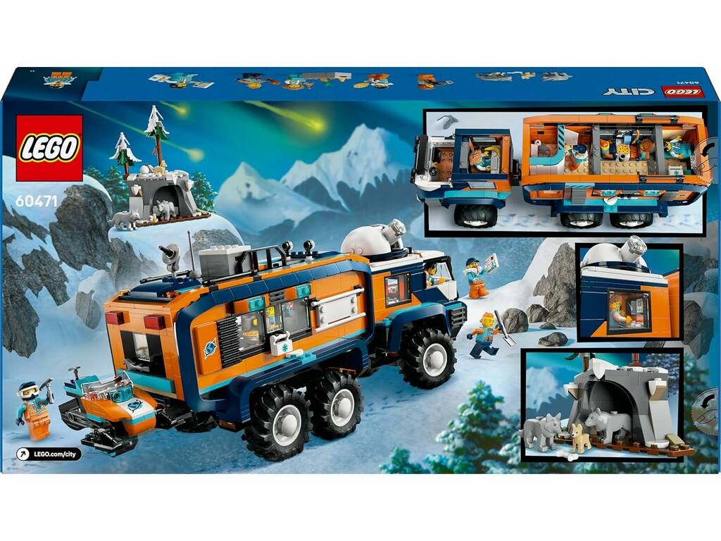 Lego City Laboratorio scientifico mobile degli esploratori artici