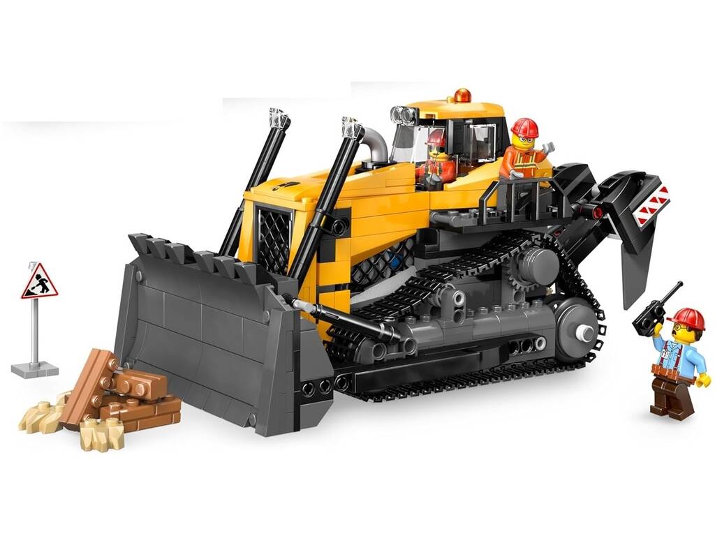 Lego City Bulldozer giallo