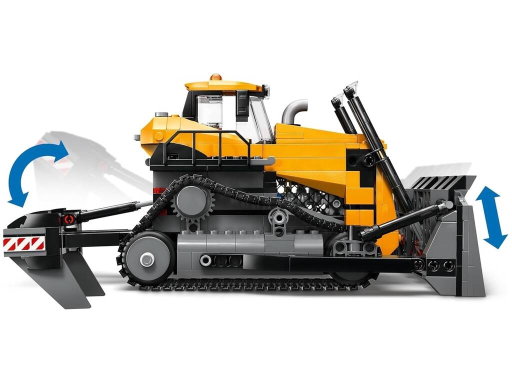 Lego City Bulldozer giallo