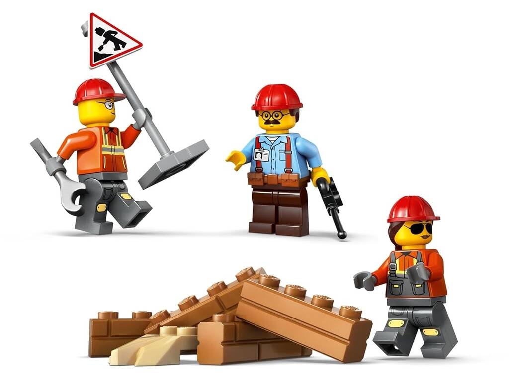 Lego City Bulldozer giallo