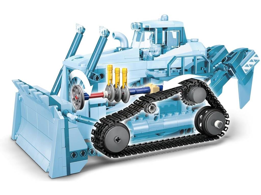 Lego City Bulldozer giallo