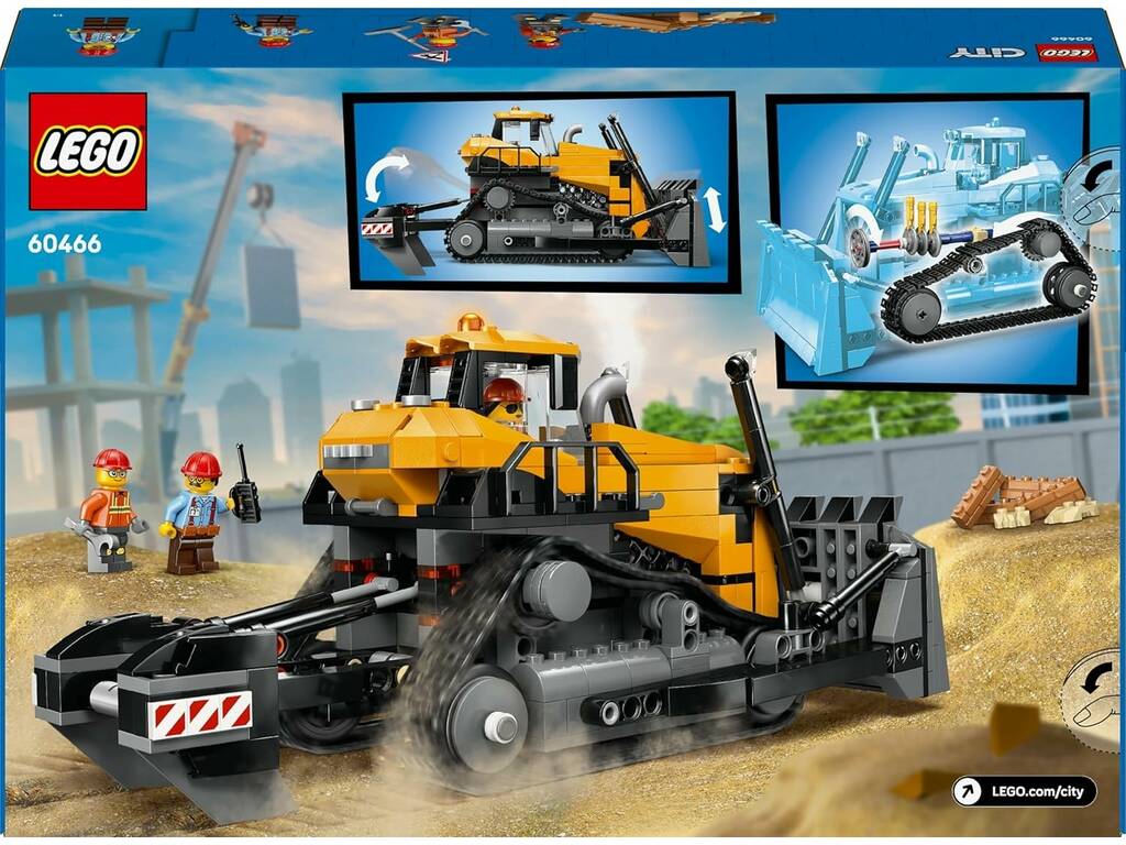 Lego City Bulldozer giallo