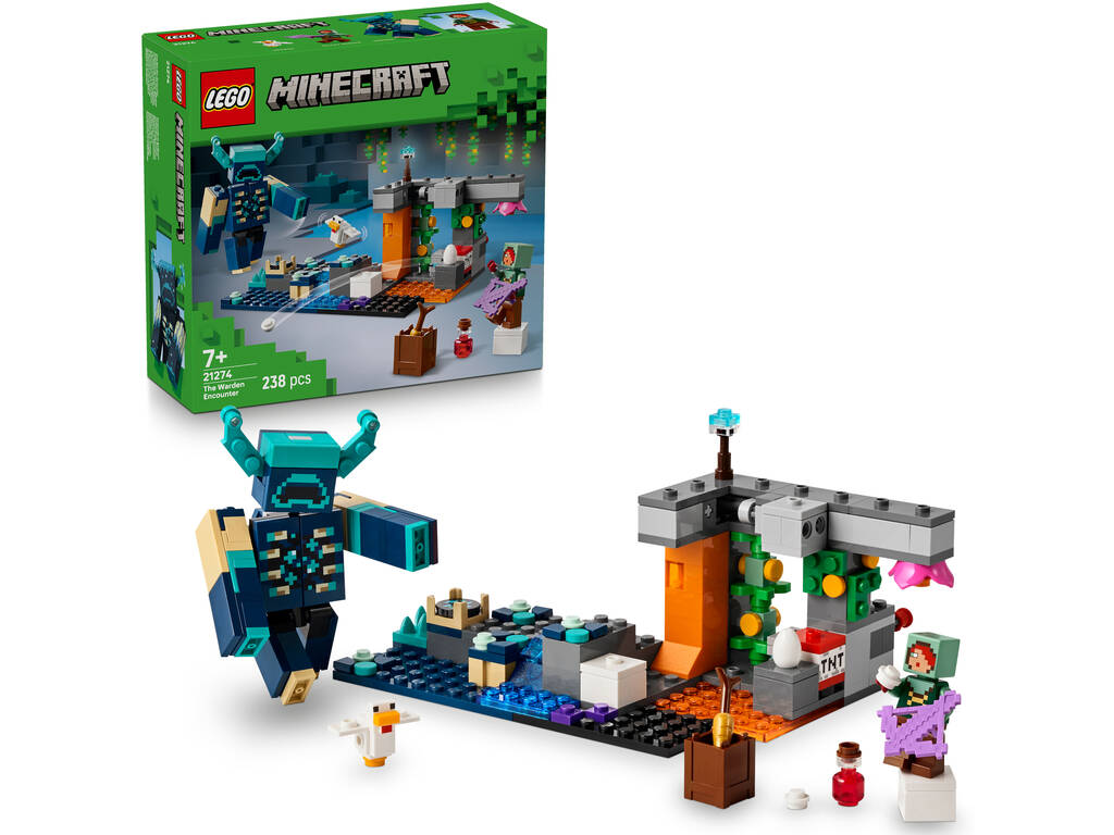 Lego Minecraft L'incontro con il Custode
