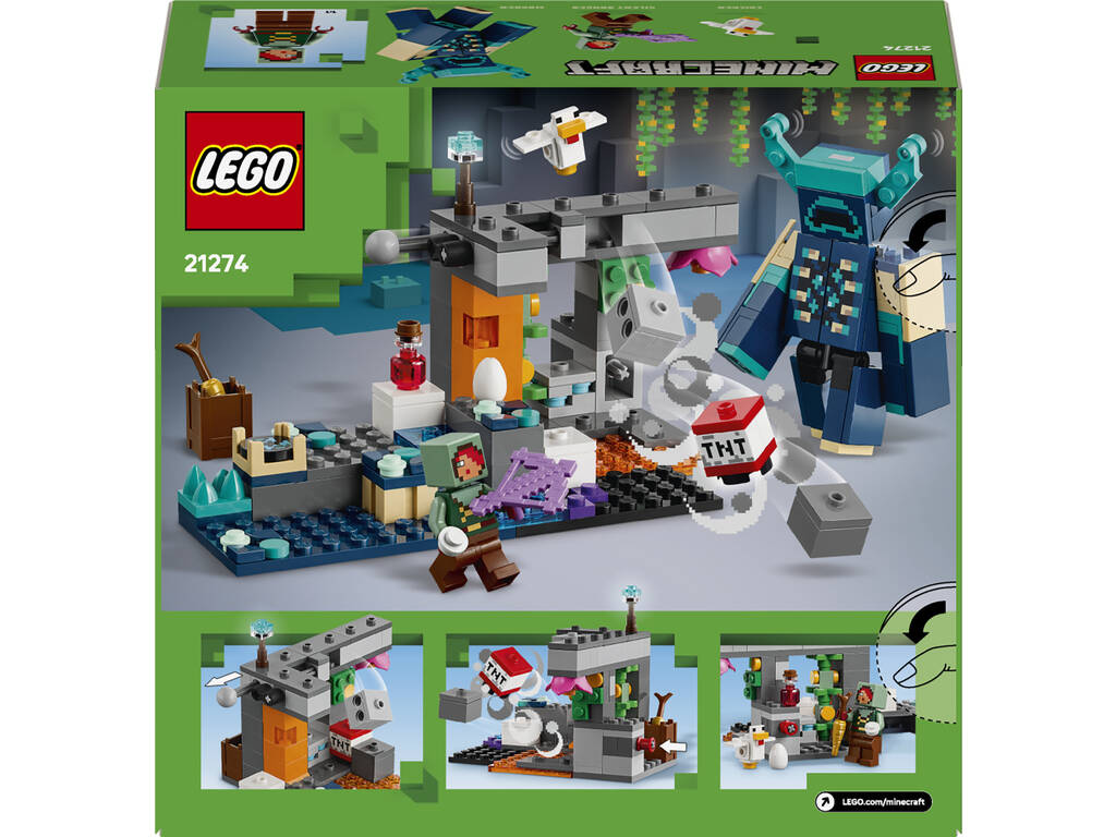 Lego Minecraft L'incontro con il Custode