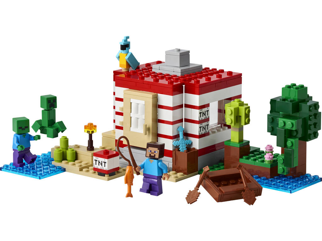 Lego Minecraft La Casa Dinamita de la Selva