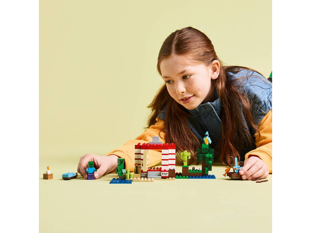 Lego Minecraft La Casa Dinamita de la Selva