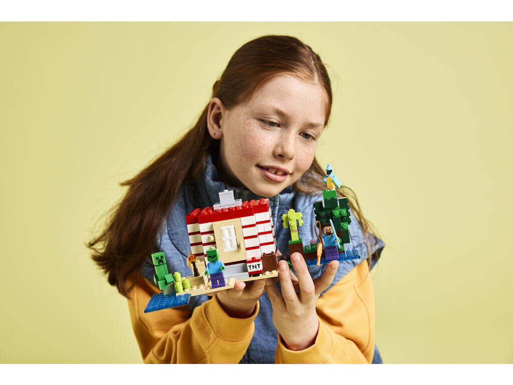 Lego Minecraft La Casa Dinamita de la Selva