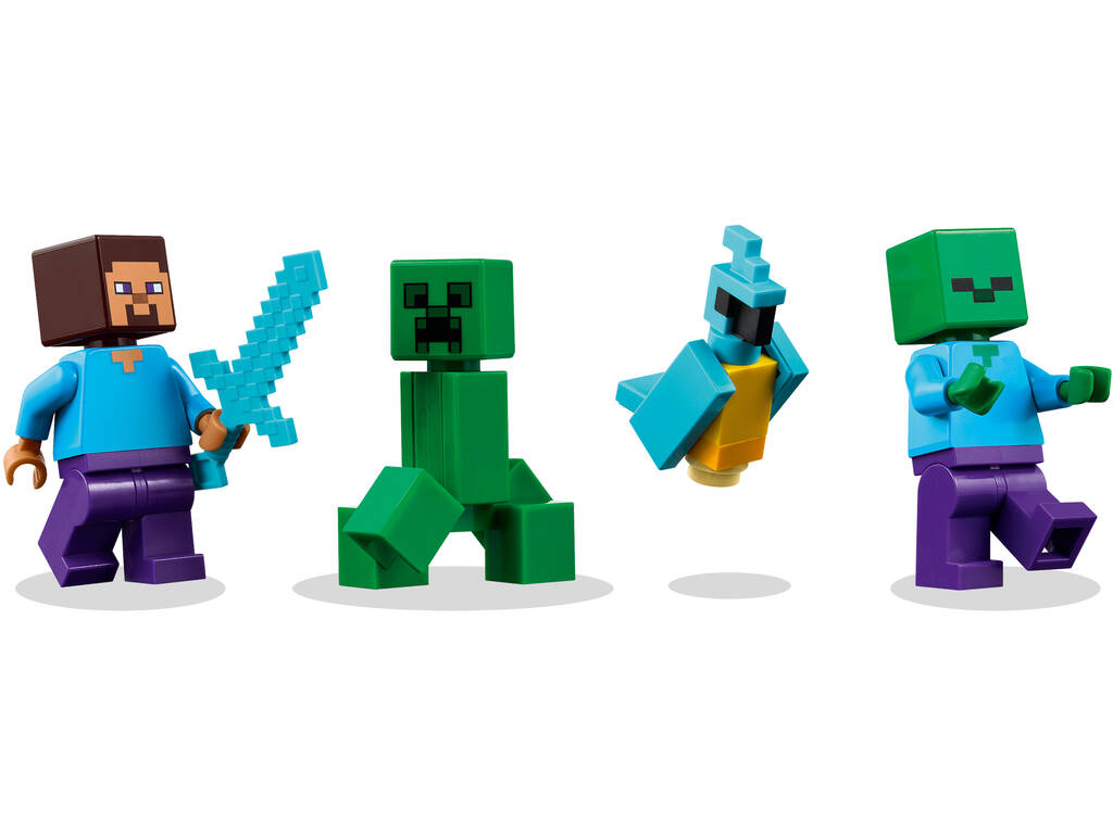 Lego Minecraft La Casa Dinamita de la Selva