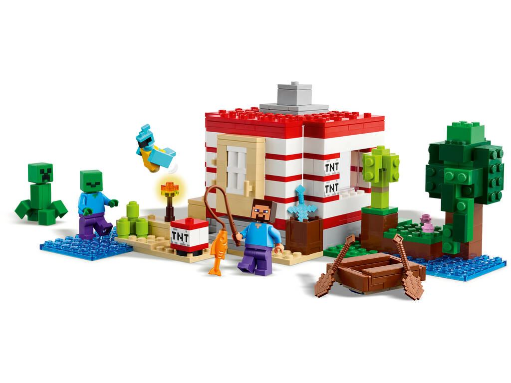 Lego Minecraft La Casa Dinamita de la Selva