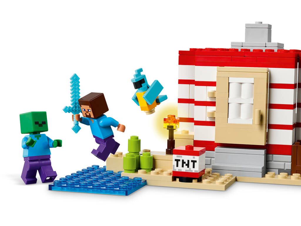 Lego Minecraft La Casa Dinamita de la Selva