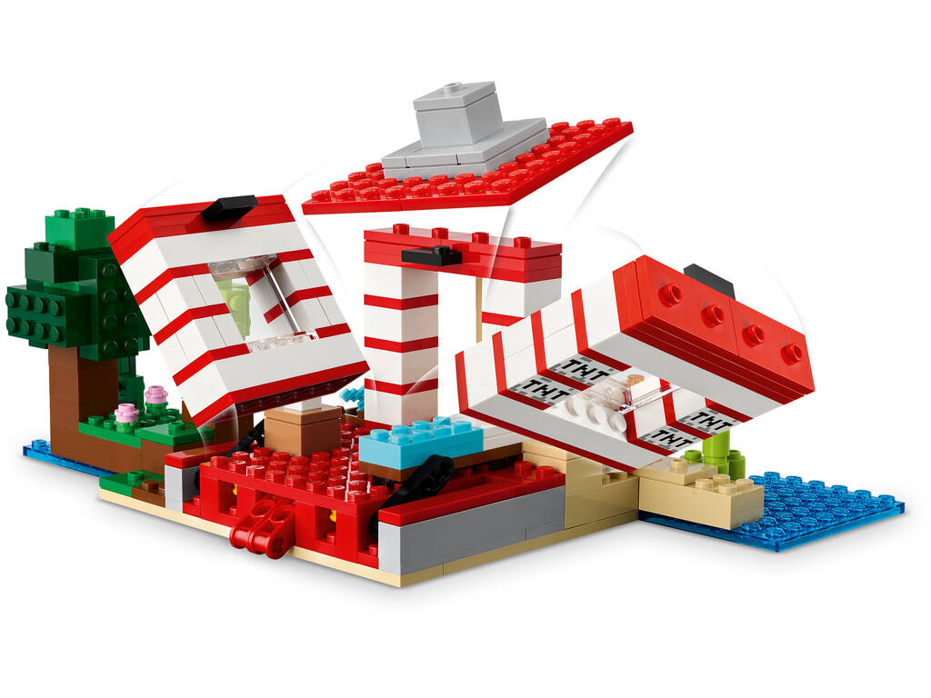 Lego Minecraft La Casa Dinamita de la Selva