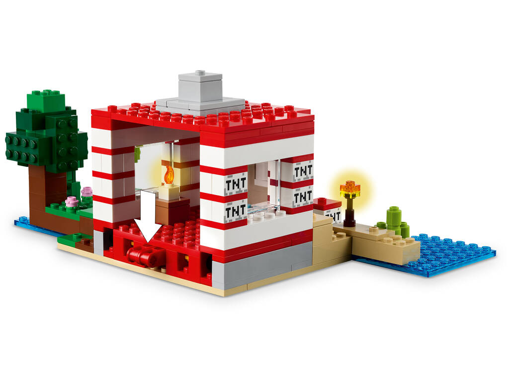 Lego Minecraft La Casa Dinamita de la Selva