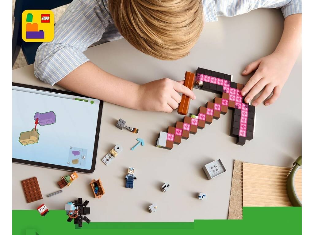 Lego Minecraft La Mina del Pico